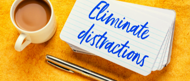 how to ditch the distractions