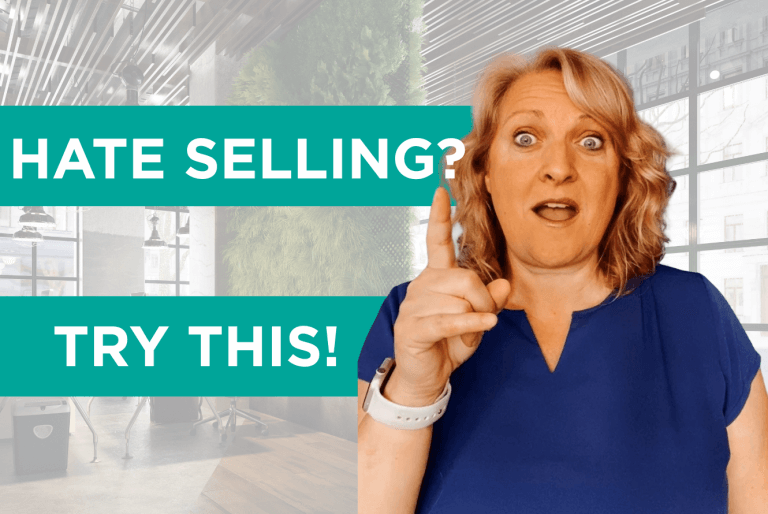 how to sell without feeling salesy